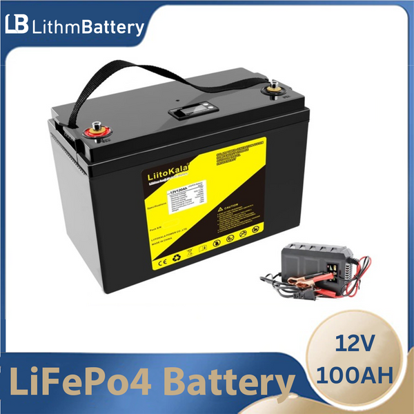 12.8V 100Ah 120Ah LifePo4 Battery Pack 12V Rechargeable