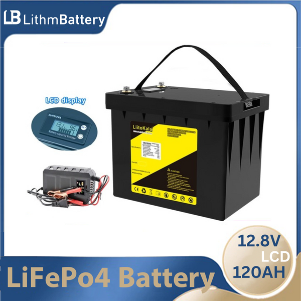 12v 120ah Capacity lifepo4 12.8V battery pack