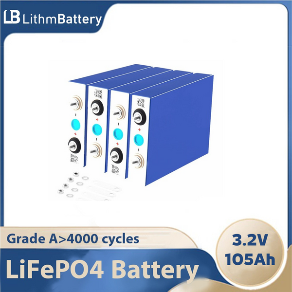 4-32pcs 3.2V 105Ah lifepo4 battery 12V 24V 36V 48V Electric