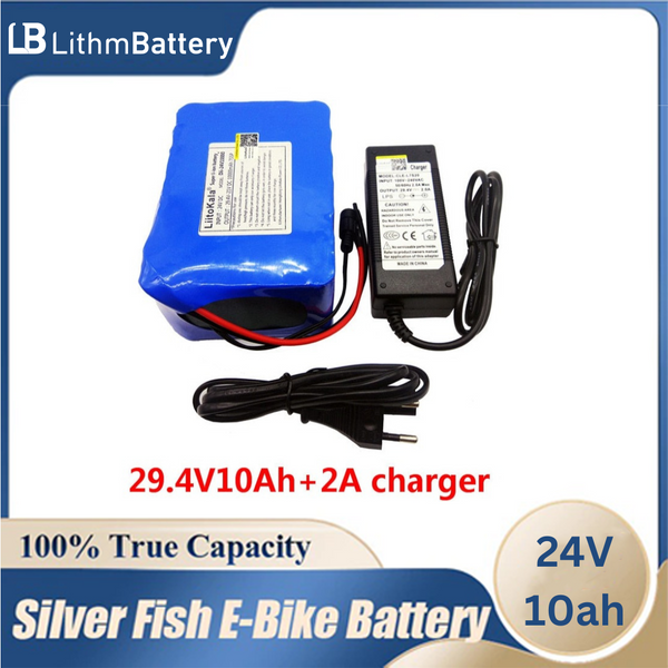 24V 4Ah Lithium Battery Pack for ​Electric Scooter ​Electric Unicycle Self-Balancing Electric Scooter Folding Electric Bike and Electric tools with 2A Charger and BMS