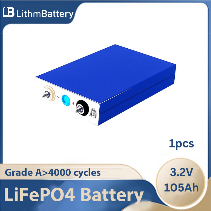 1PCS A 3.2V 90Ah 100Ah 105Ah lifepo4 battery 12V 24V 86Ah Electric