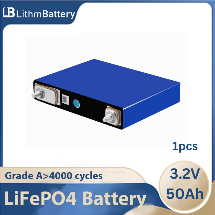 battery 1PCS 3.2v 50Ah 3C high drain diy 12V 24V solar Inverter electric vehicle