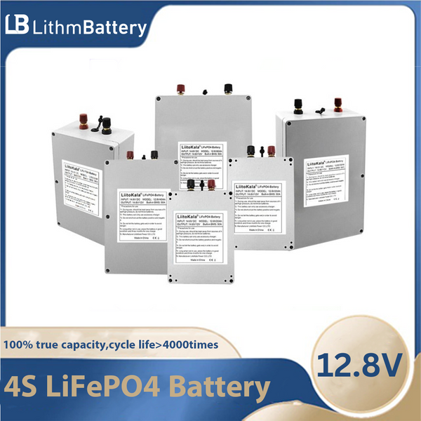 12V Battery Pack 12.8V 20Ah 30Ah 40Ah 50Ah 60Ah Life Cycles 4000