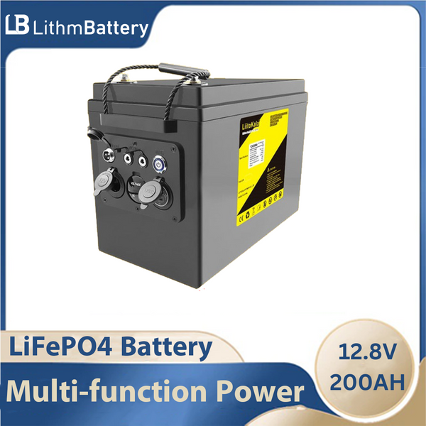 12V 200Ah LiFePO4 Battery 12.8V Power For RV