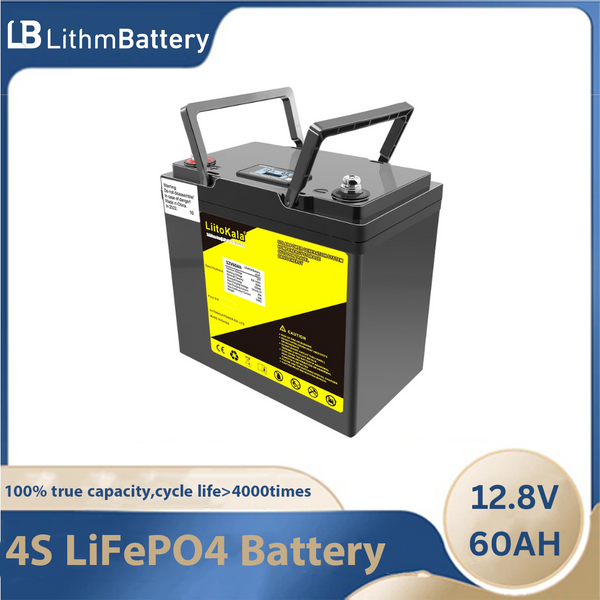 12.8V 60AH LiFePO4 Battery Lithium 4000 Cycles 12v Car