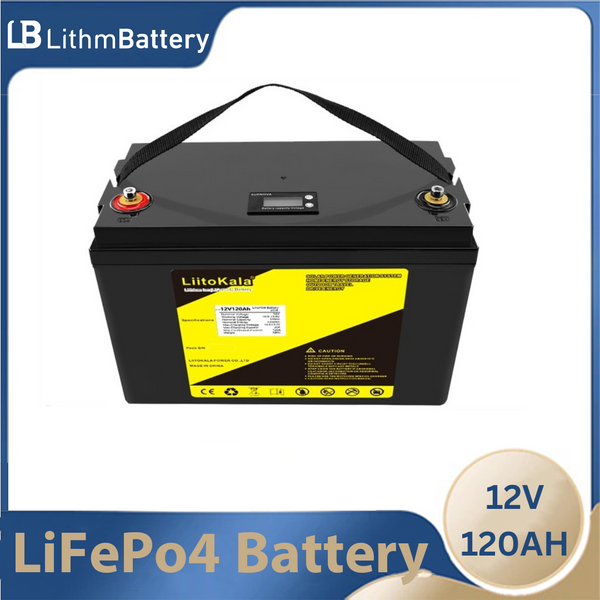 12V 100Ah 120Ah LiFePO4 12.8V Power Battery 3000 Cycles