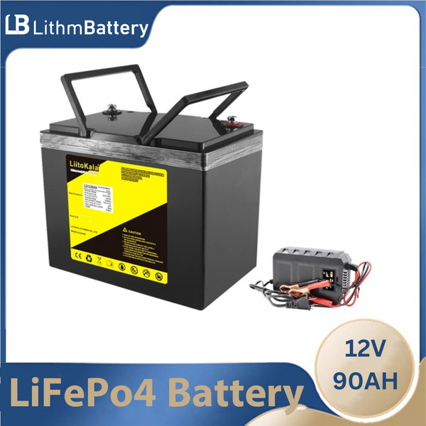 12V 90A12.8V Power Battery 3000 Cycles