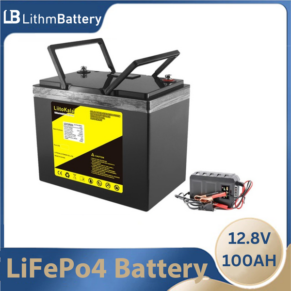 12V 100Ah LiFePO4 12.8V 90ah Power Batteries 4000