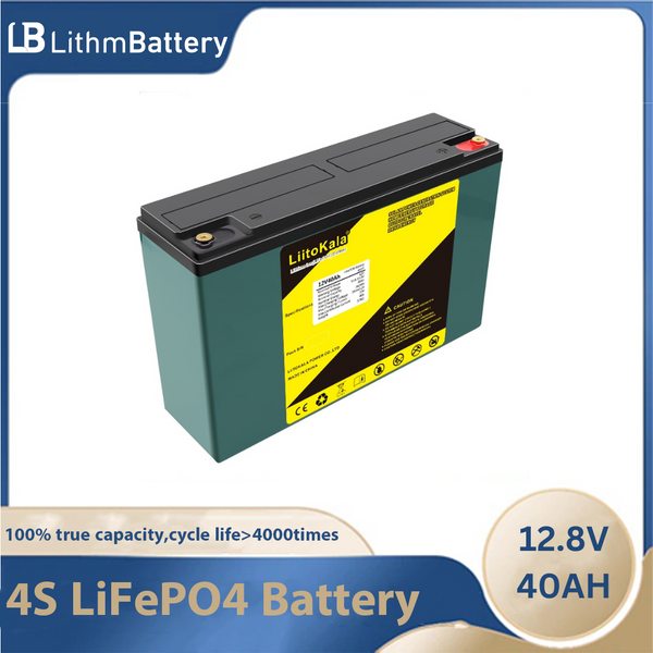 12.8V 40Ah LiFePo4 Battery 12V 24V LiFePo4