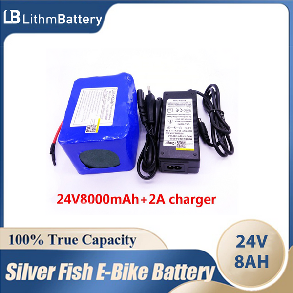 Liitokala 7s6p New victory 24V 12Ah lithium battery electric bicycle 18650/24 V (29.4V)Li ion battery +29.4v 2a charger