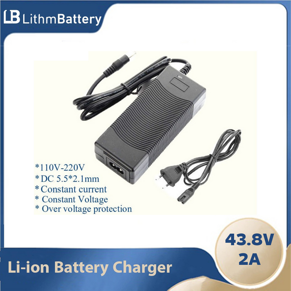 36V 2A LiFePO4 battery Charger 43.8V 2A 36V 12S