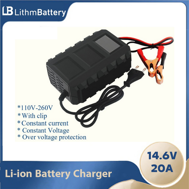 14.6V 20A For 12V10A 4S Battery Charger 100-240V