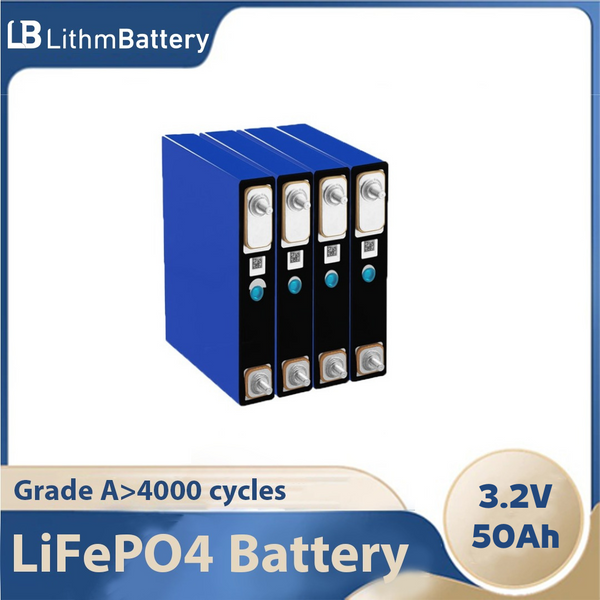  Lifepo4 Rechargeable Battery Pack Solar 4-48PCS 3.2V 50Ah