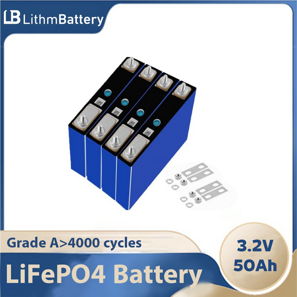 3.2V 50Ah Battery 3.2V150A 3C High Drain  12V 24V Electric Bike