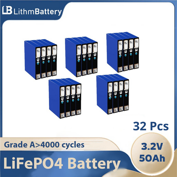 32pcs 3.2v 50Ah 3.2V 52Ah electric bike battery pack