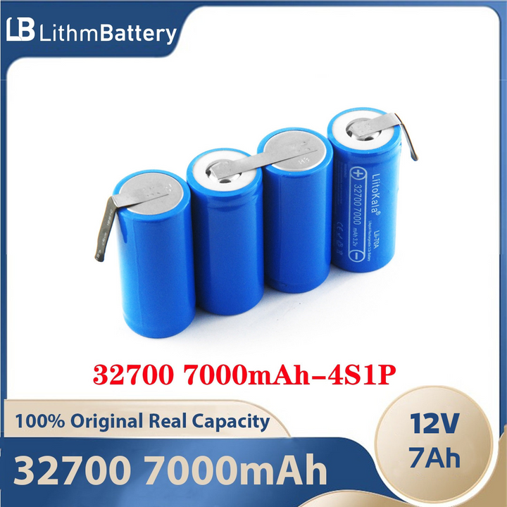 12V 7Ah 14ah 21ah lii-70A 32700 7000mAh Battery Pack 4S1P DIY 12.8V