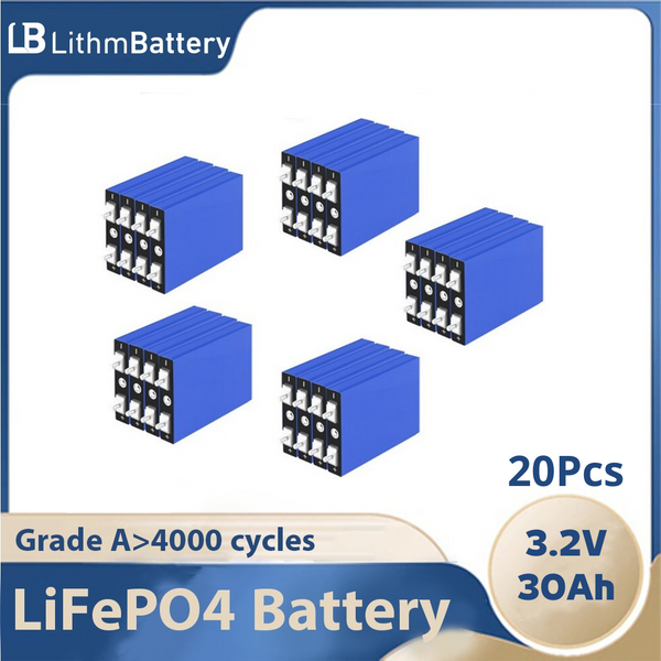 20pcs LiFePo4 3.2V 30AH battery 12V lifepo4 e-bike e scooter