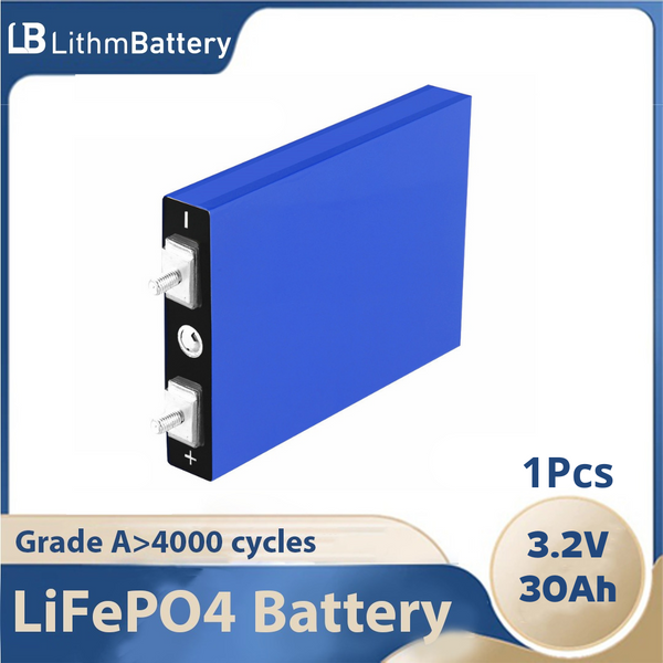 1PCS LiFePo4 3.2V 30AH 5C bateria for diy 12V lifepo4 e-bike e scooter