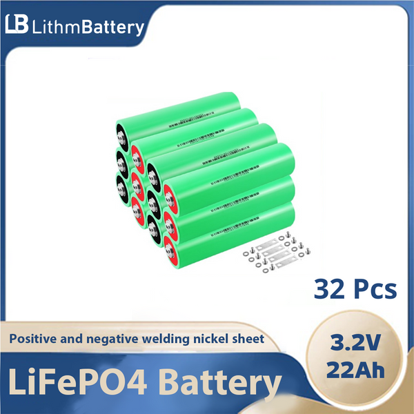 32pcs 3.2V 22Ah 10C High power 12v 24v 36v Electric bicycle