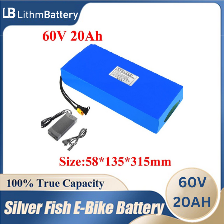 60V ebike battery 60V 20Ah ion E-bicycle 60V 3000W