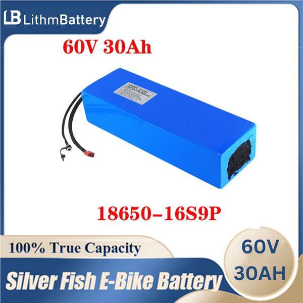 60V ebike battery 60V 30Ah 16S9P 60V 3000W E-scooter