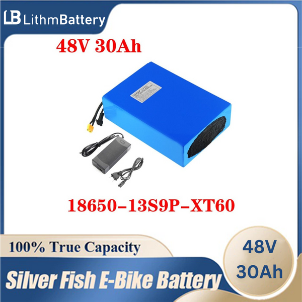 48V 30ah E_Bicycle Battery 48V 30AH 1000W 20A BMS XT6