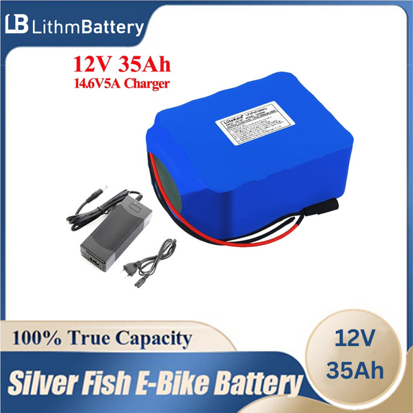 12V Lifepo4 Battery Pack 12.8V 35Ah with 4S 100A