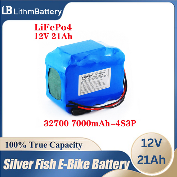 32700 Lifepo4 Battery Pack 4S3P 12.8V 21Ah 4S 20A 60A BMS
