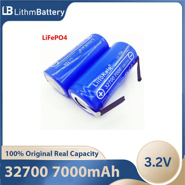3.2V 32700 7000mAh 6500mAh LiFePO4 Battery 35A 55A