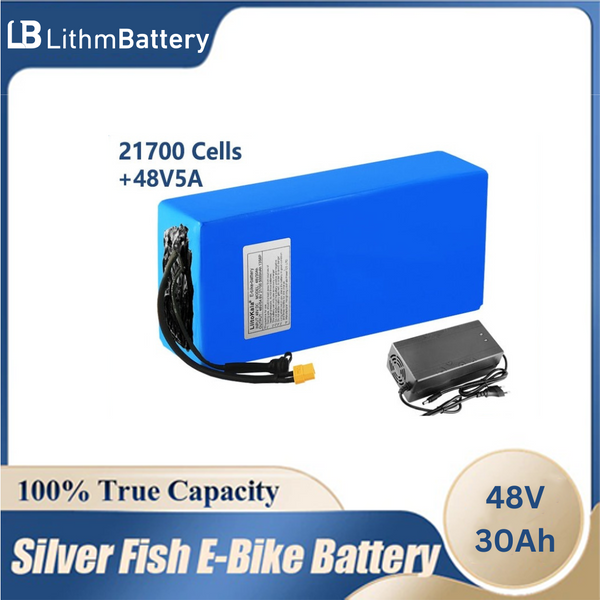 48V 30Ah 21700 5000mah 13S6P 30ah E_Bike Battery XT60 48V5A charger