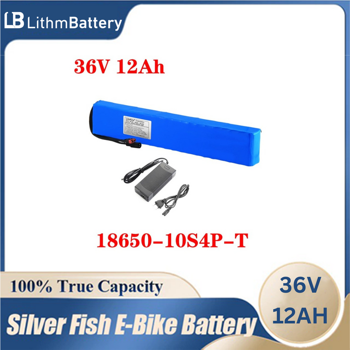 36V 12Ah 500W 42V battery pack ebike E_car bicycle BMS