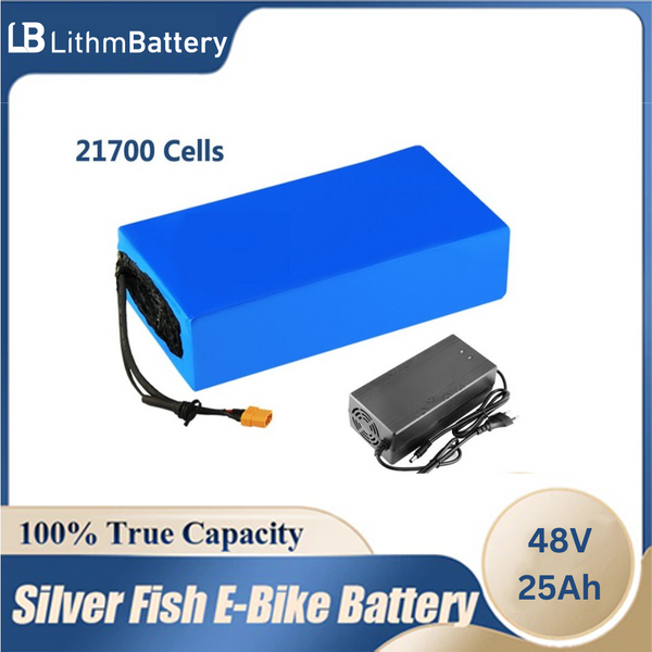 48V 25Ah E_Bike Battery 21700 5000mAh 13S5P 1500W 48v25ah