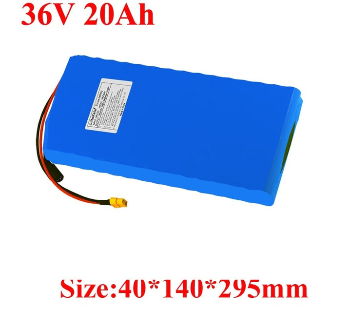 36V 20Ah 3400mAh 25A BMS 42V  E_Bicycle Scooter