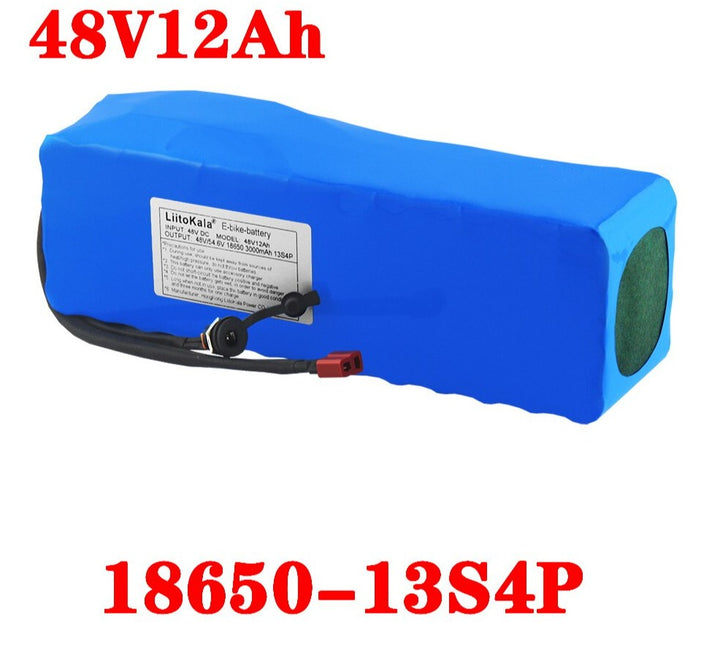 48v 12ah 12ah E_bike battery 54.6V 2A charger for 500W-1000W