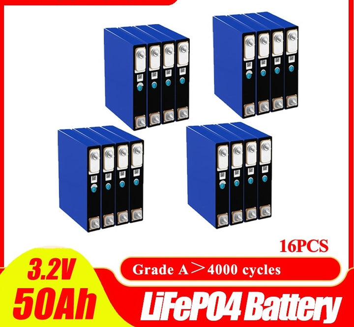 3.2v 50Ah lifepo4 electric bike battery pack solar