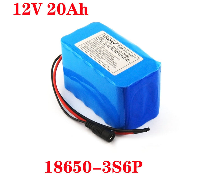 New 12 V 10ah 18650 lithium Rechargeable battery 12v 10000 mAh Camera power is protected with PCB+ 12.6 v 3A battery Charger