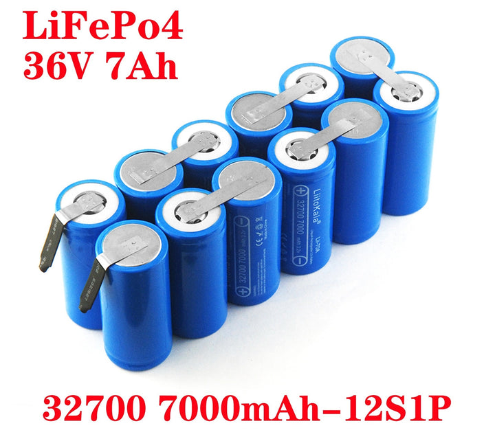 12V 24V 36V 7Ah 32700 7000mAh 35A 55A High power battery