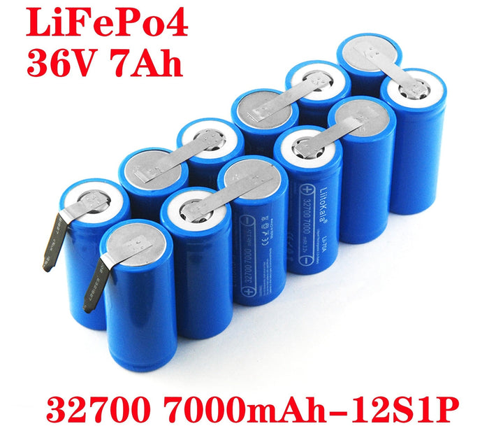 36V 7Ah 32700 7000mAh lii-70A 35A 55A High power battery