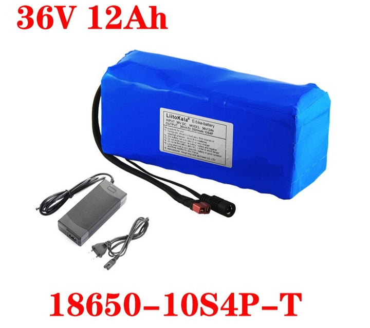 36V 12Ah 18650 ion Power XT60 plug  E_Scooter BMS+Charger