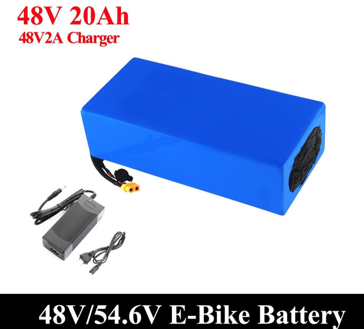 30ah 20AH 15ah 12ah 25ah 1500W E_bicycle battery 30A 48V2A XT60