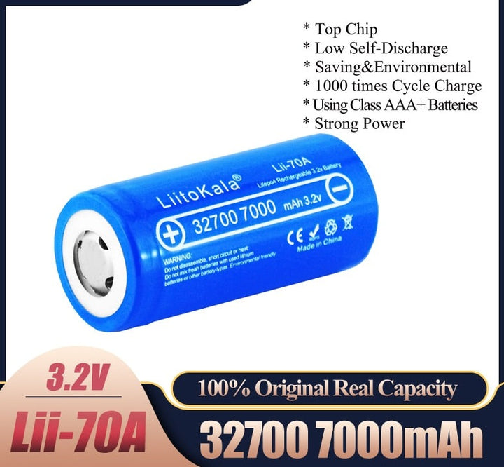 Lii-70A 3.2V 32700 7000mAh 35A 55A High power battery