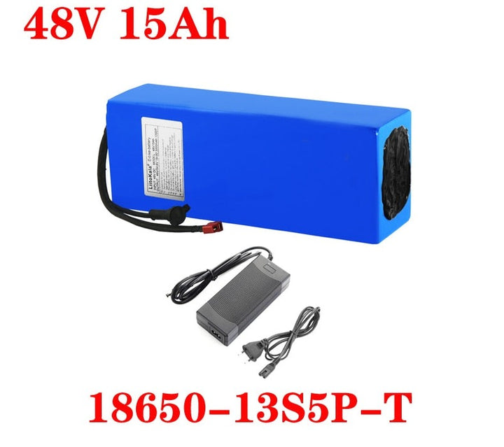 48v 15AH 1000W E_bicycle 48V15AH 30A BMS and 2A Charger