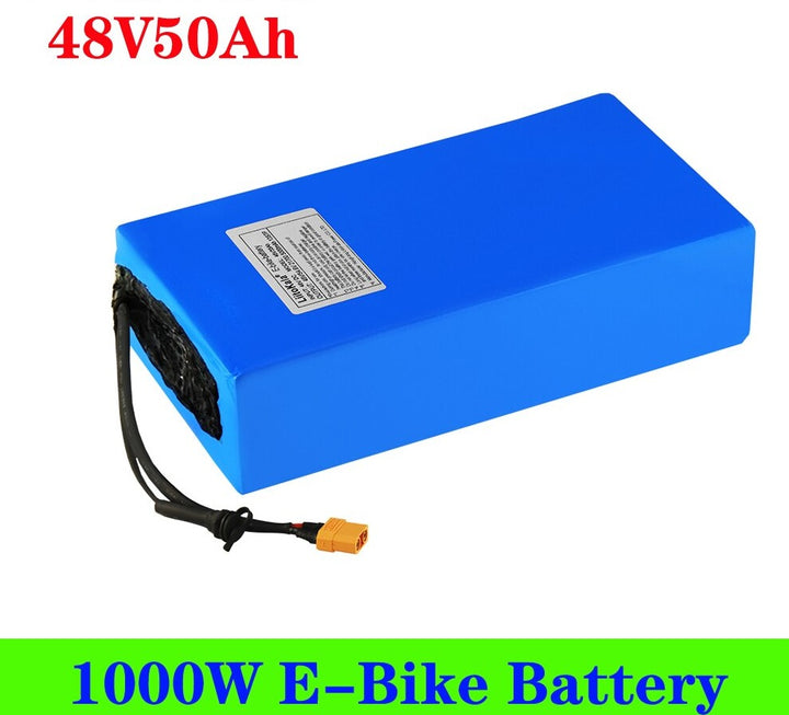 48V 50Ah E_Bike 21700 13S10P 1000W-2500W 20A 30A 50A BMS Battery