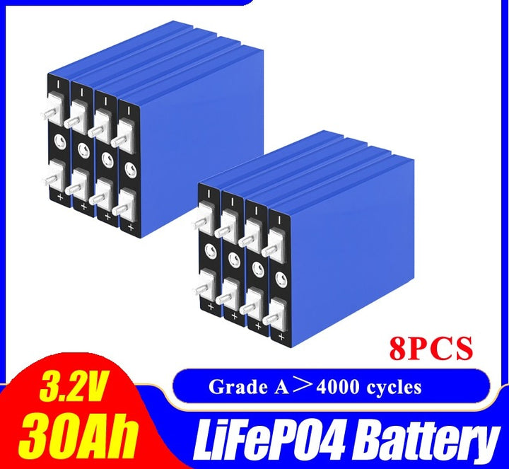 Lifepo4 3.2V 30Ah Battery Phosphate Scooter E-bike Energy Storage