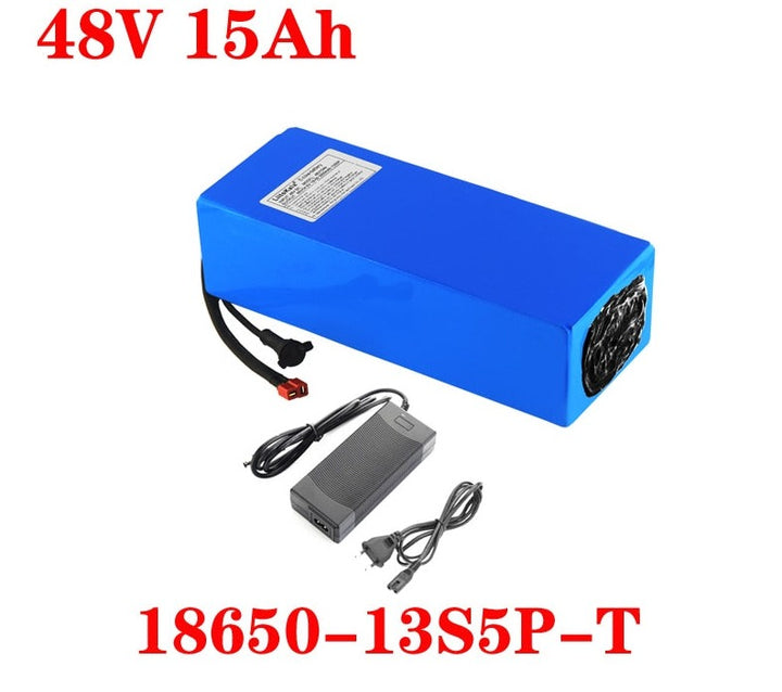 48v 15AH 1000W E_bicycle 48V15AH 30A BMS and 2A Charger