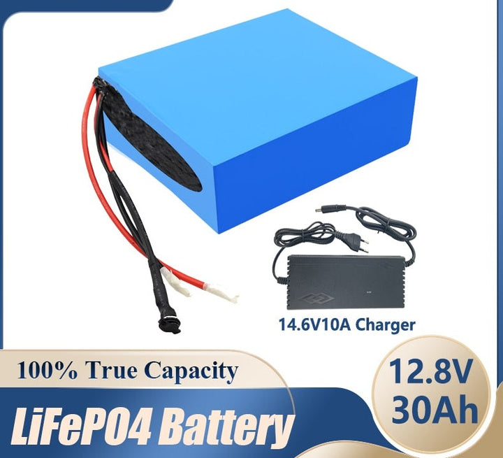 12V 30Ah Rechargeable Battery Pack 12.8V 30Ah Life Cycles 4000