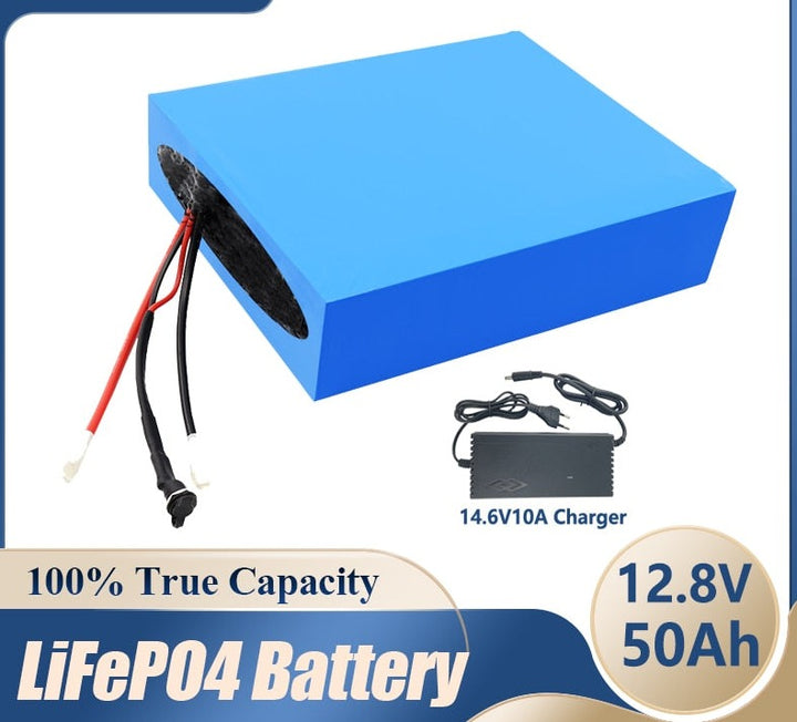 12v 12.8v 50AH lifepo4 battery 12V 30Ah with BMS 12V