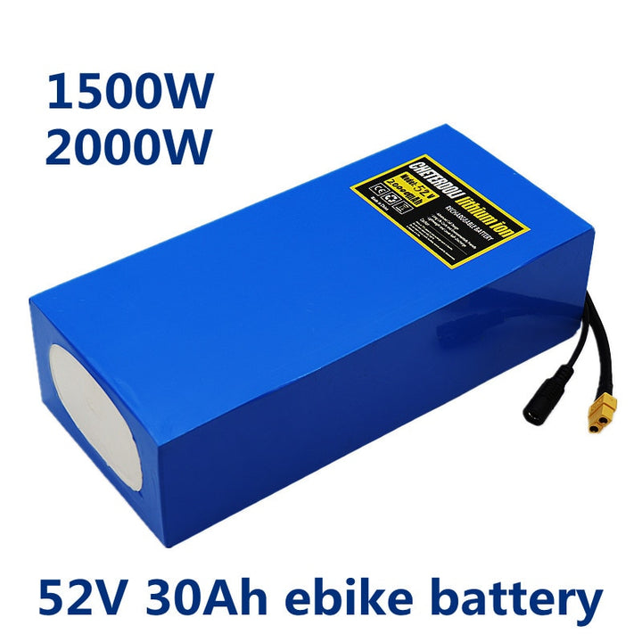 52V Ebike Battery 30Ah 40Ah 21700 Lithium