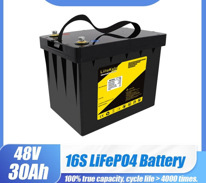 48V 30AH 40AH LifePO4 Battery Pack DIY 58.4V
