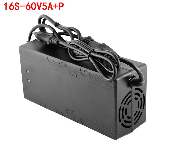 60V 5A 18650 battery Pack Charger 16String 67.2V